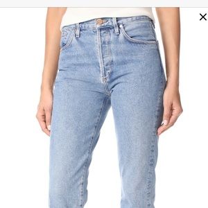 GOLDSIGN The Benefit straight leg Jean